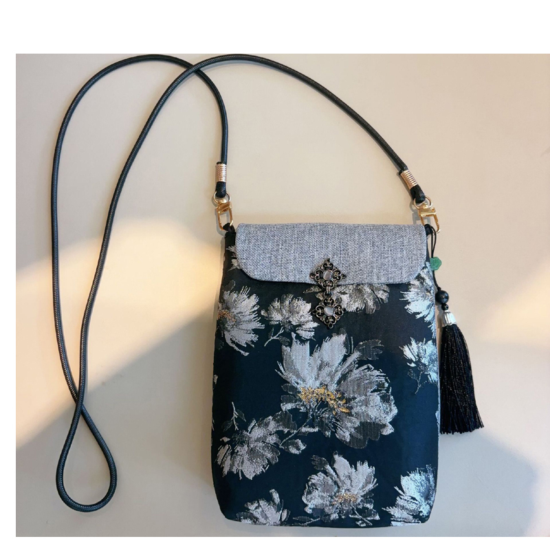 Women Bags Max - Small Celllphone Bags Chinese National Silk