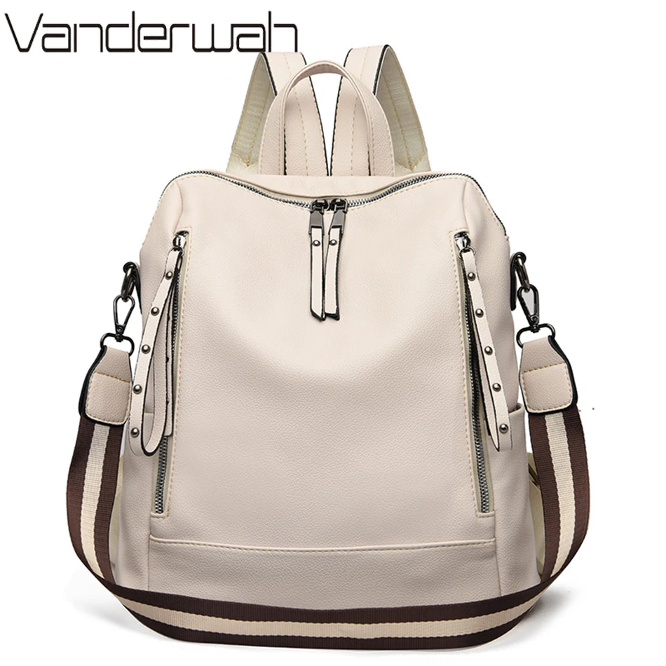 Women Bags Luxury Brands - Brand Luxury Backpacks Soft Leather Waterproof