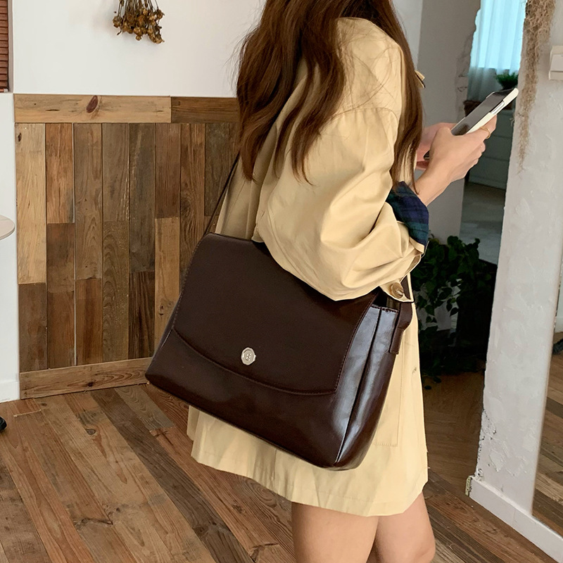 Women'S Vegan Bags - CGCBAG Vintage Lage Capacity Messenger Bag