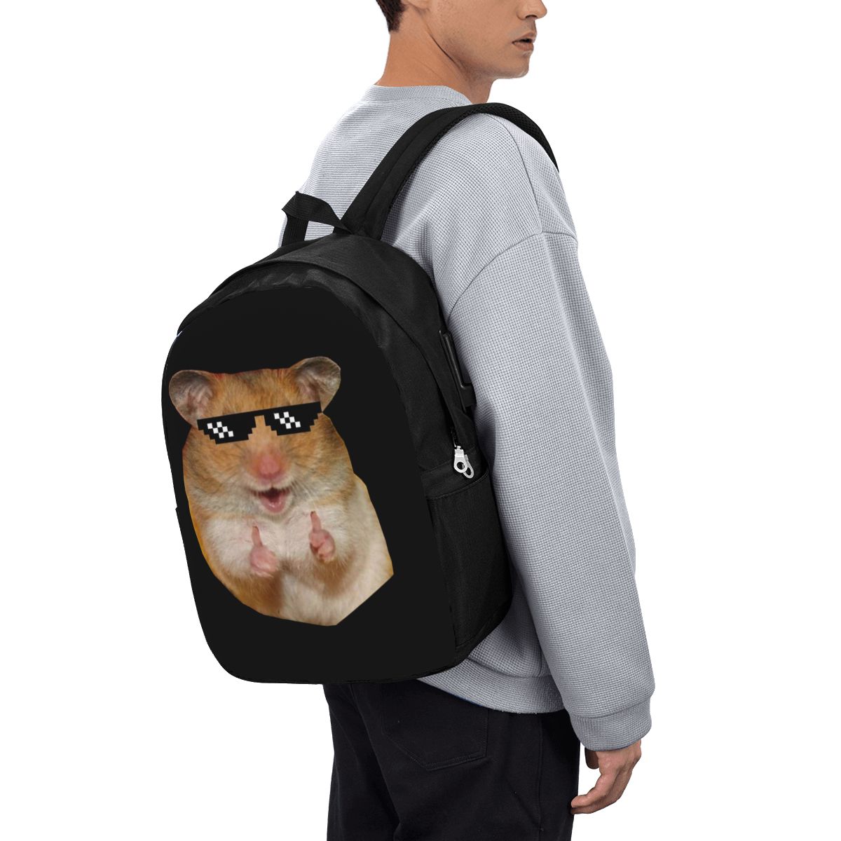 Funny Hamster Backpack Travel  - Women'S Bags Travel 评论和价格