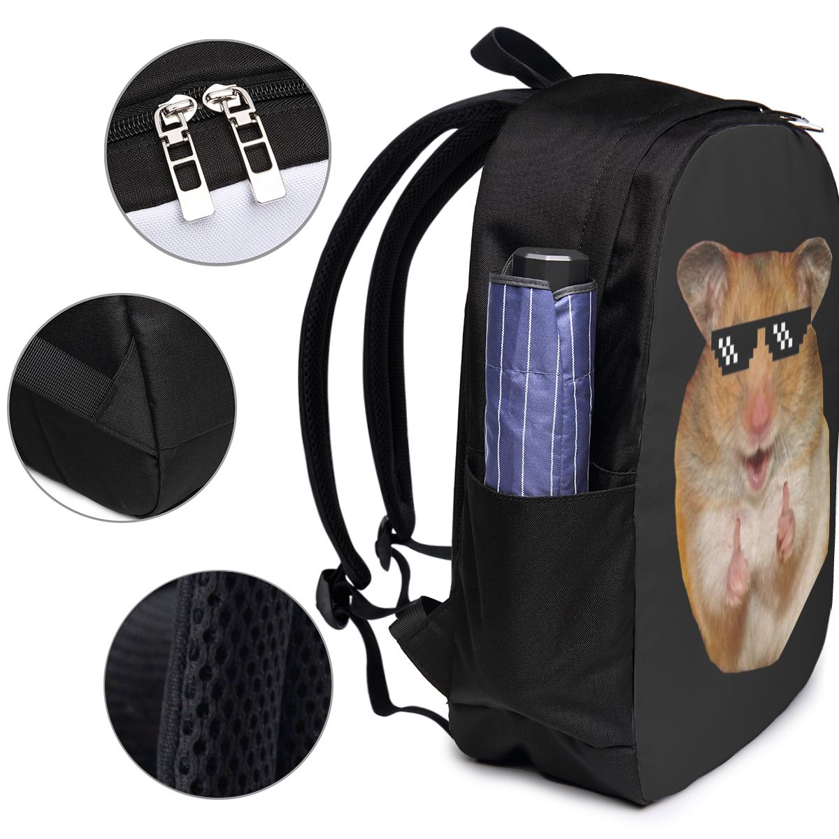 Funny Hamster Backpack Travel  - Women'S Bags Travel 评论和价格
