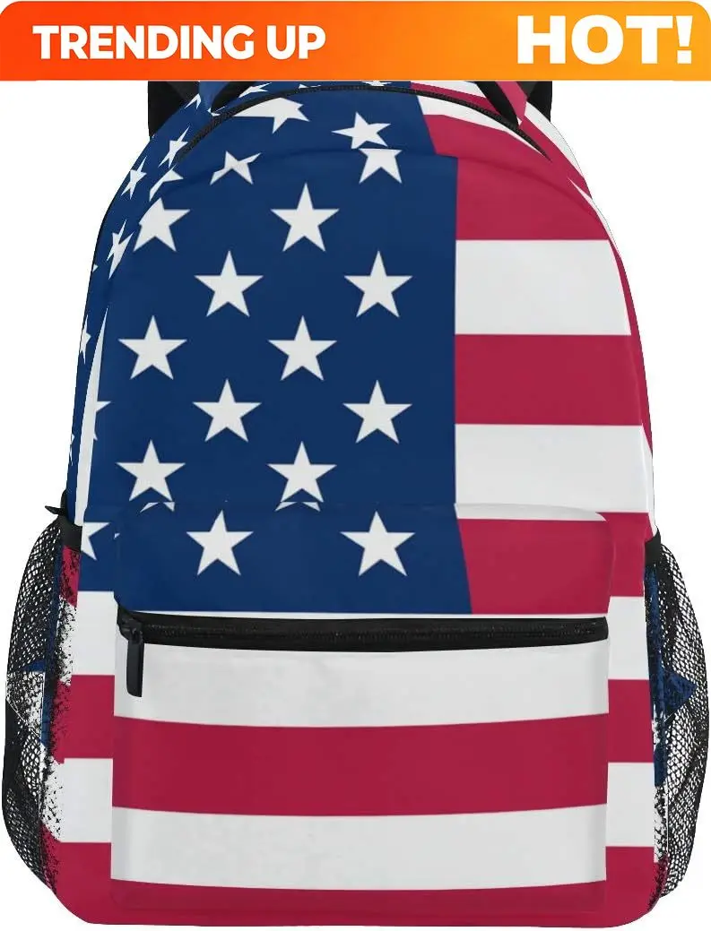 Custom Bag USA Flag Bag Mens W - Women Bags Usa 评论和价格
