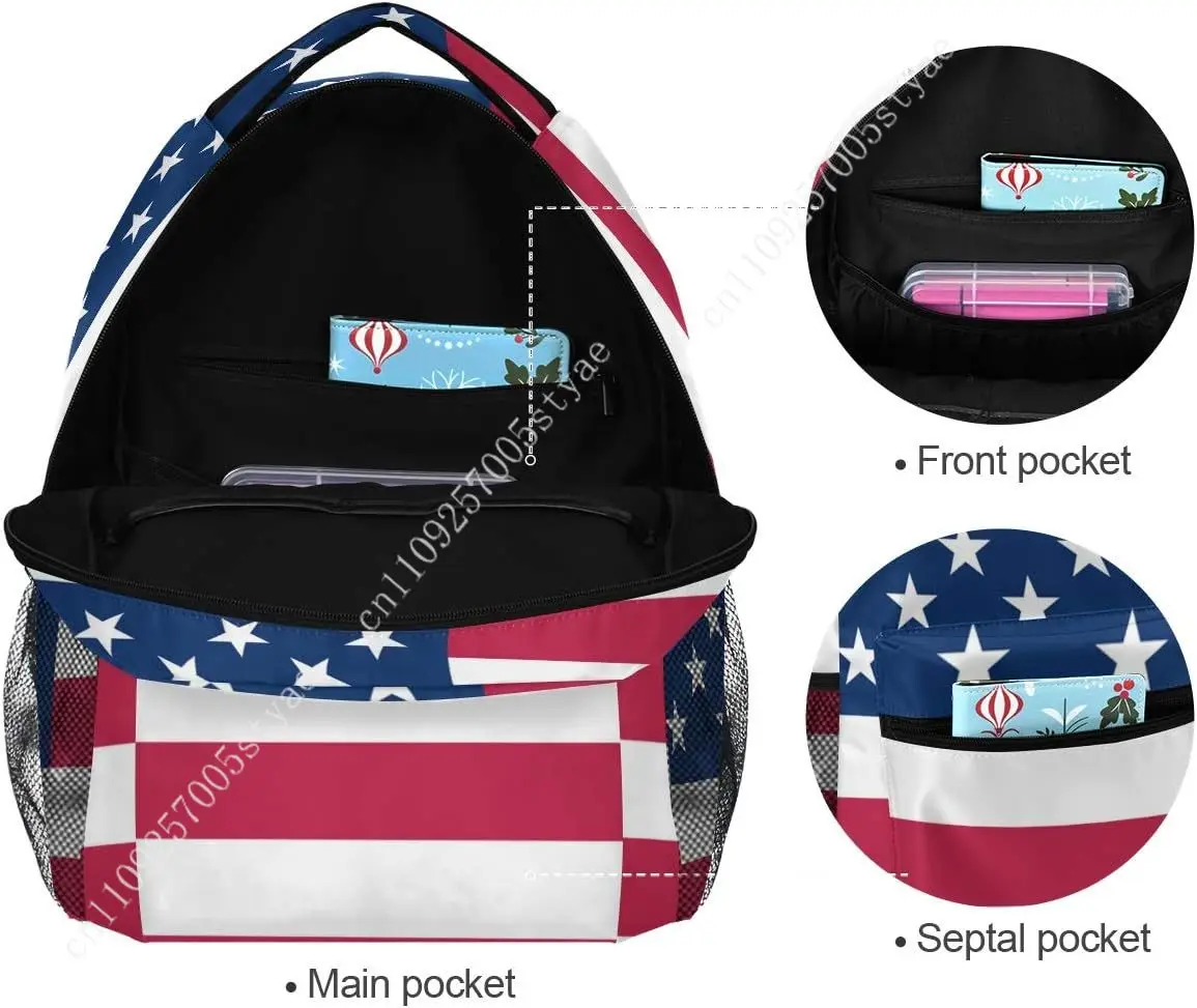 Custom Bag USA Flag Bag Mens W - Women Bags Usa 评论和价格