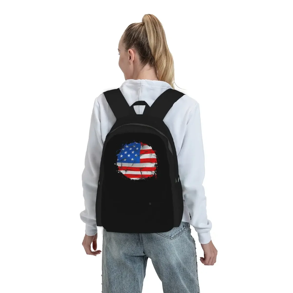 USA America American Flag Back - Women Bags Usa 评论和价格