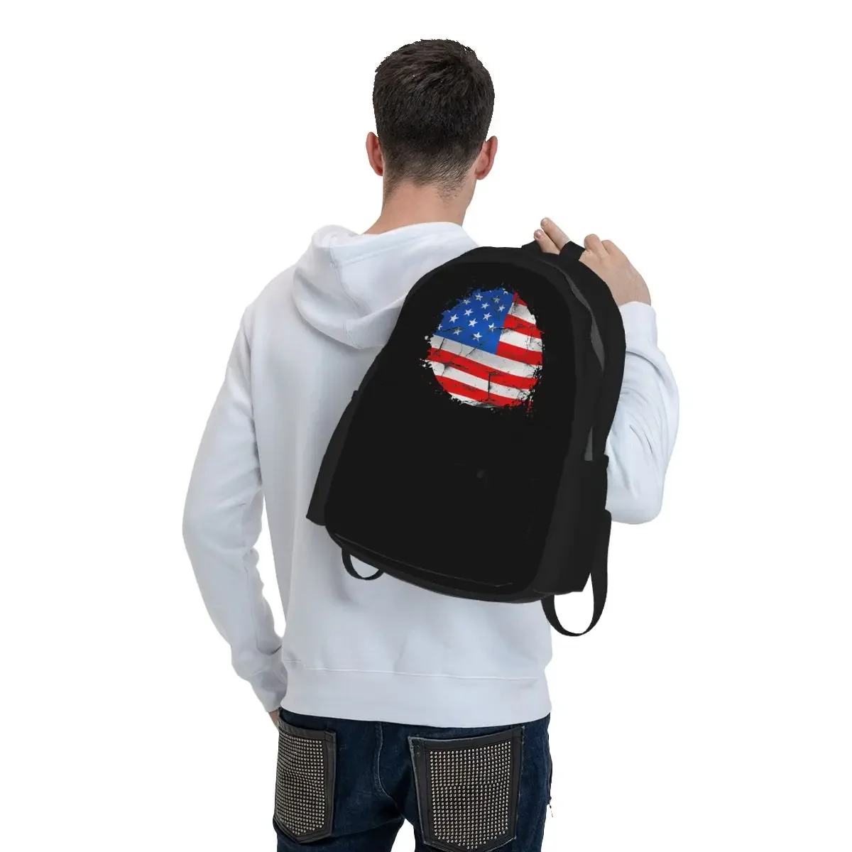 USA America American Flag Back - Women Bags Usa 评论和价格