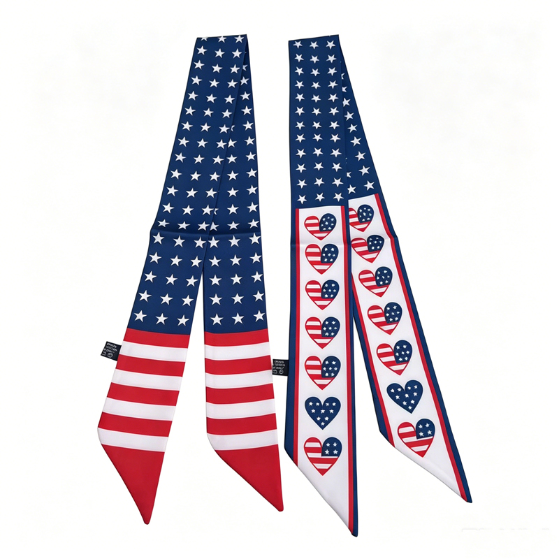 USA Flag Print Satin Skinny Sc - Women Bags Usa 评论和价格