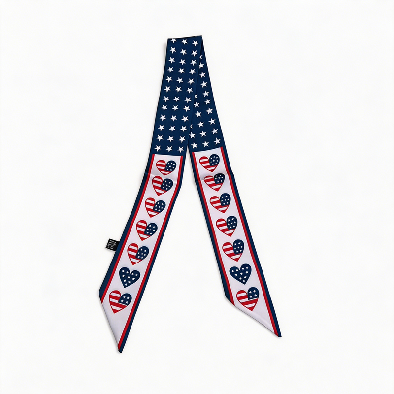 USA Flag Print Satin Skinny Sc - Women Bags Usa 评论和价格