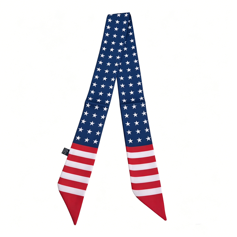 USA Flag Print Satin Skinny Sc - Women Bags Usa 评论和价格