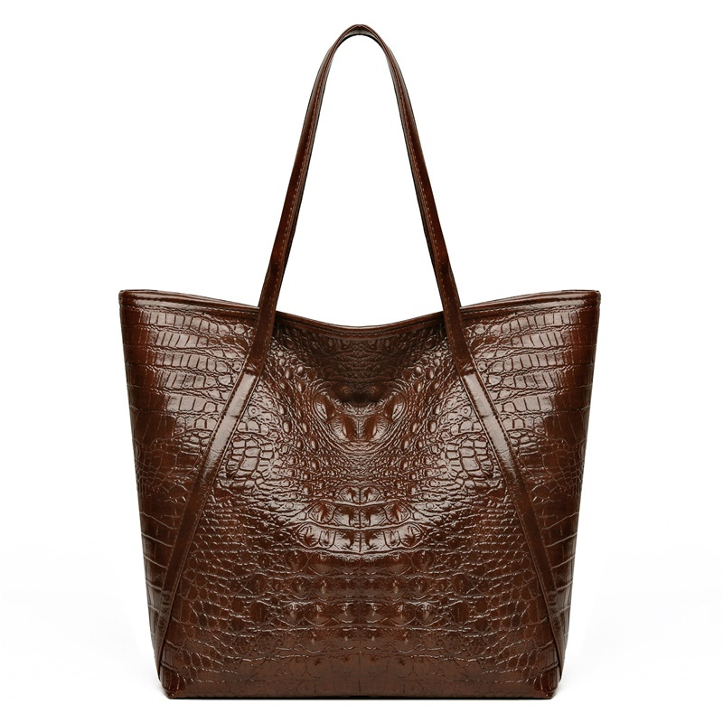 Simple Versatile Crocodile Pri - Women'S Vegan Bags 评论和价格