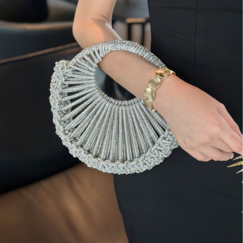 Shiny Clutch Evening Bag Femal - Women Bags In Trend 评论和价格