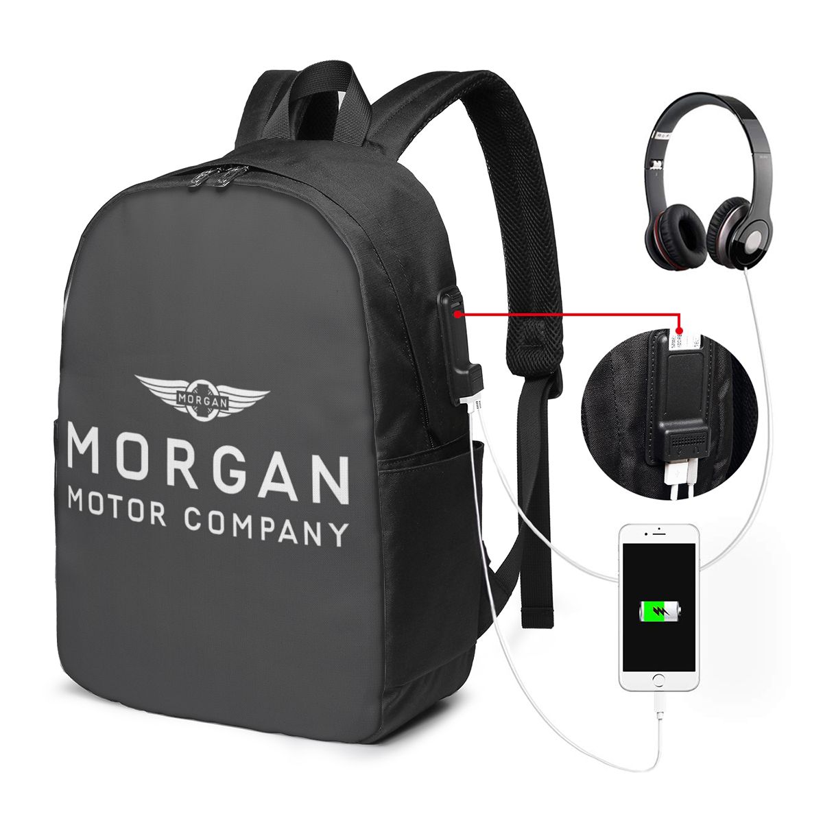 Morgan Motor Car Company Backp - Women Bags Company 评论和价格