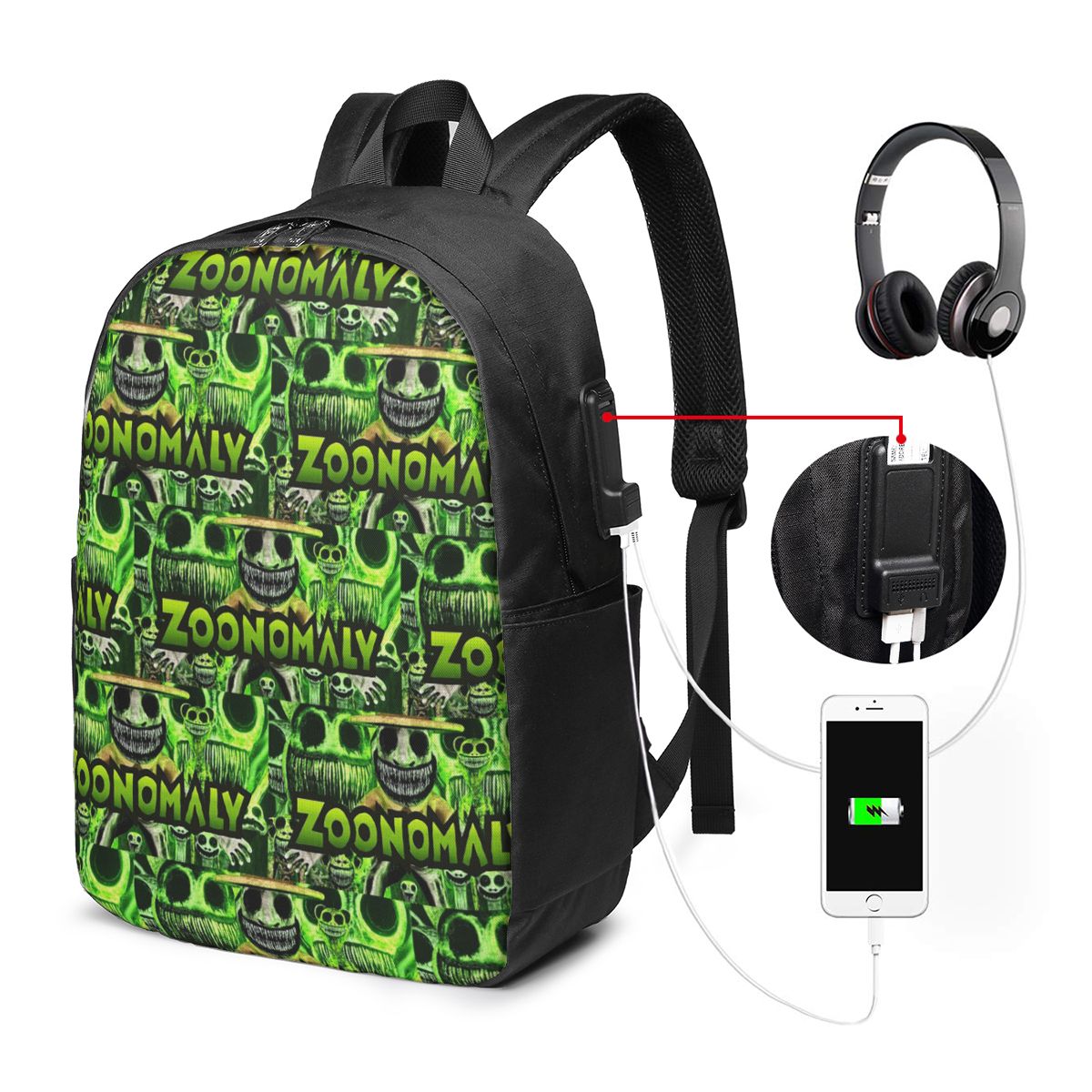 Zoonomaly Cartoon Steam Game B - Women'S Bags Travel 评论和价格