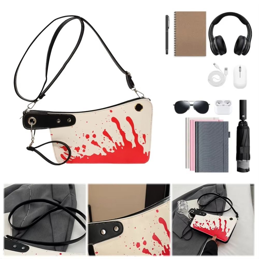 2024 Gothic Shoulder Bag PU Le - Mini Purse Chain 评论和价格