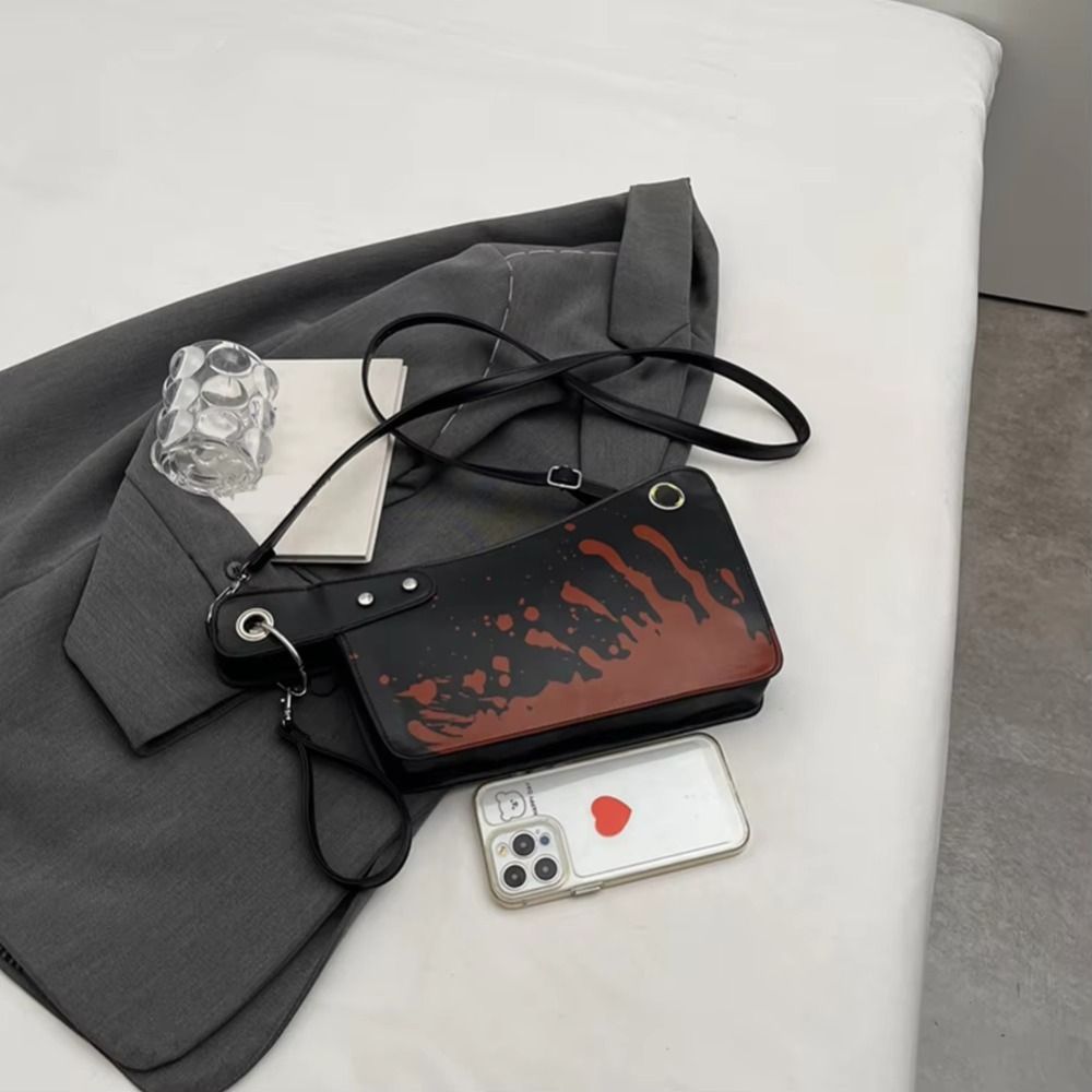 2024 Gothic Shoulder Bag PU Le - Mini Purse Chain 评论和价格