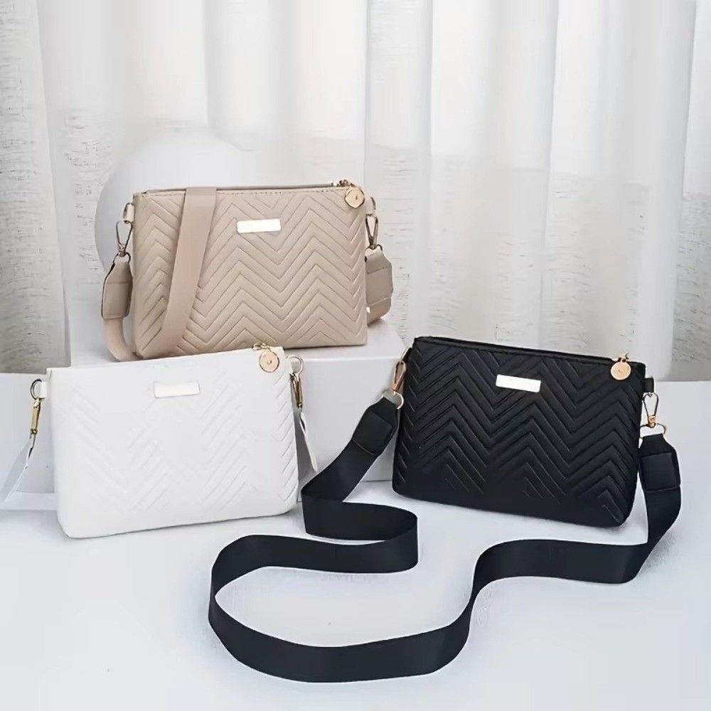 Minimalist Quilted Chain Cross - Mini Purse Chain 评论和价格