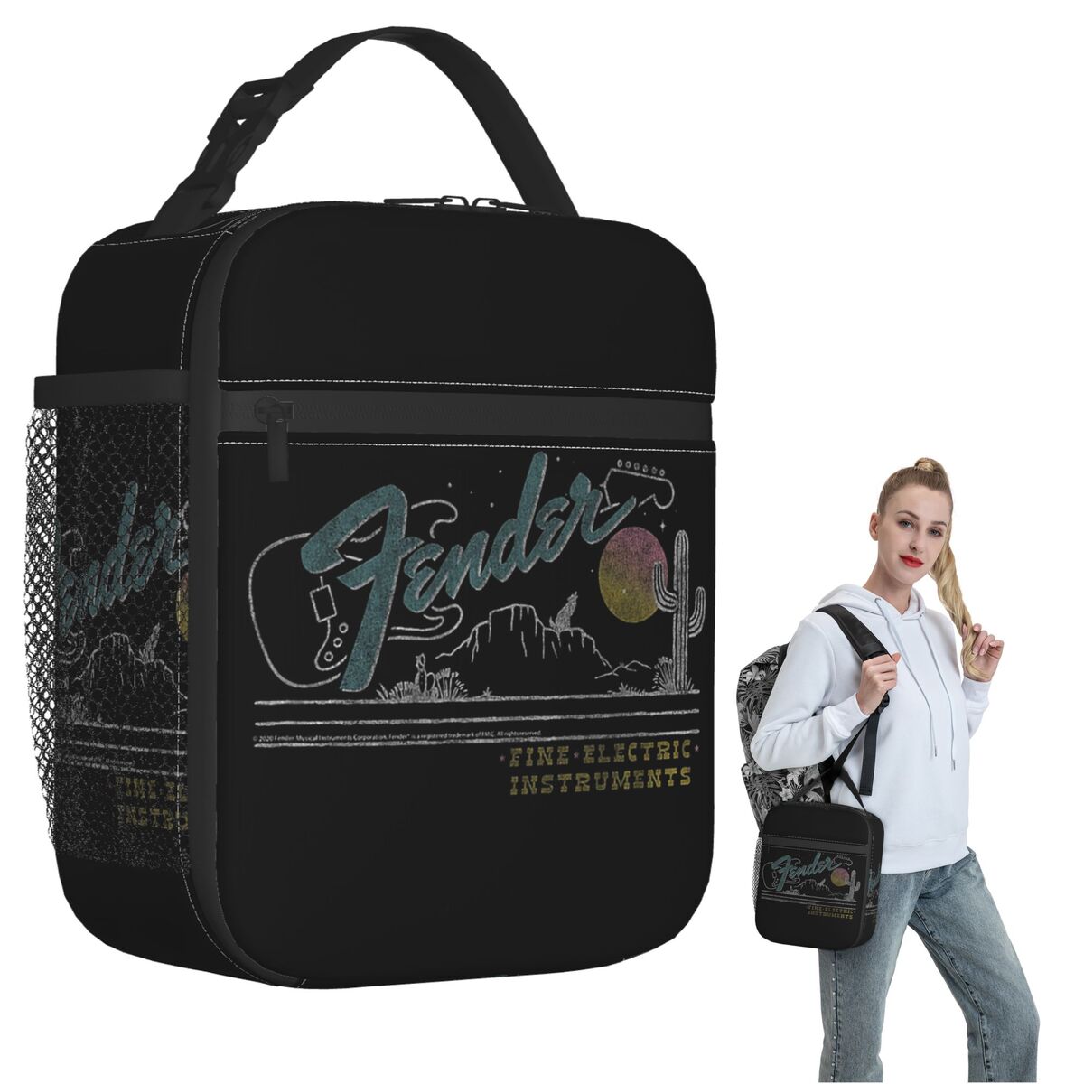 Company 90s Jazz Fender Guitar - Women Bags Company 评论和价格