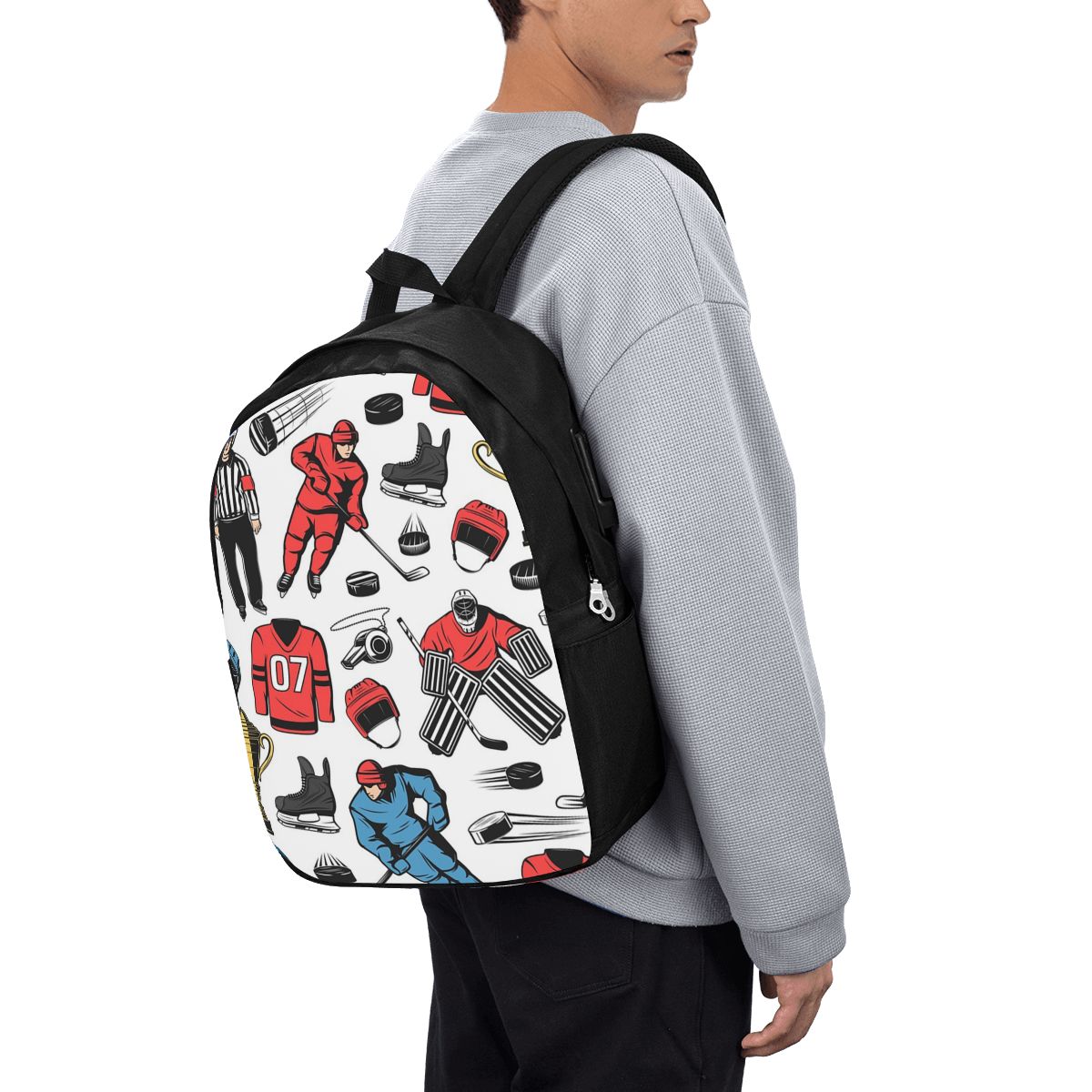 Ice Hockey Players On Rink Bac - Women'S Bags Travel 评论和价格