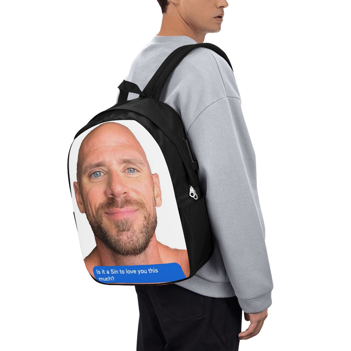 Johnny Sins Flirty Text Bubble - Women'S Bags Travel 评论和价格