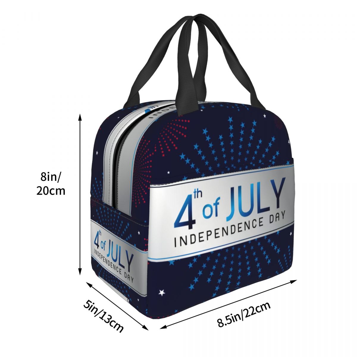 Custom American Flag Happy Fou - Women Bags Usa 评论和价格