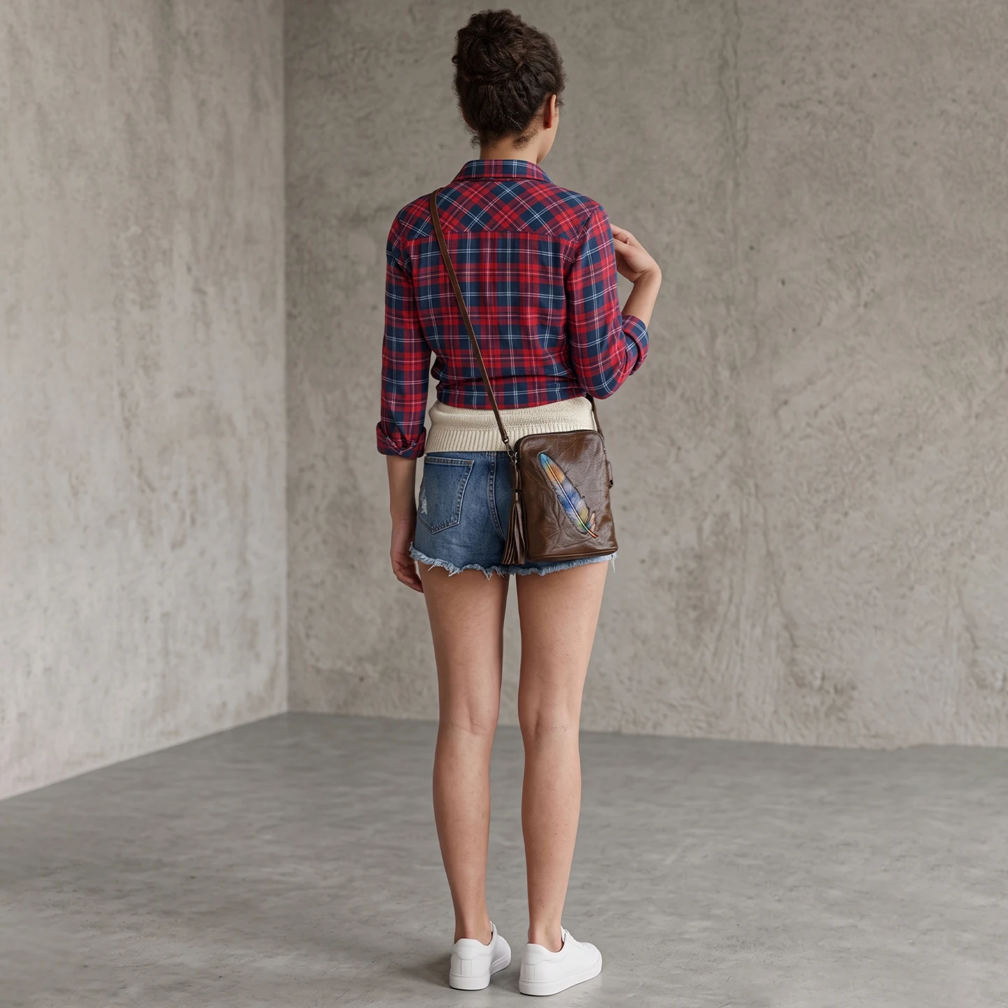Women Mini Genuine Cowhide Cro - Women Bags Max 评论和价格