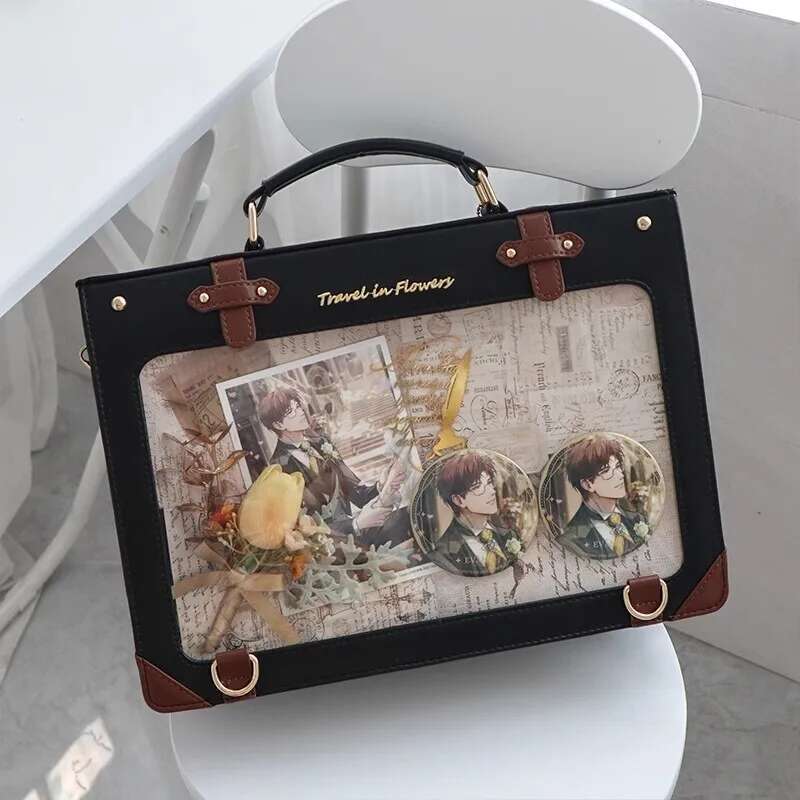 Y2K Preppy Style Large Capacit - Women'S Xl Bags 评论和价格