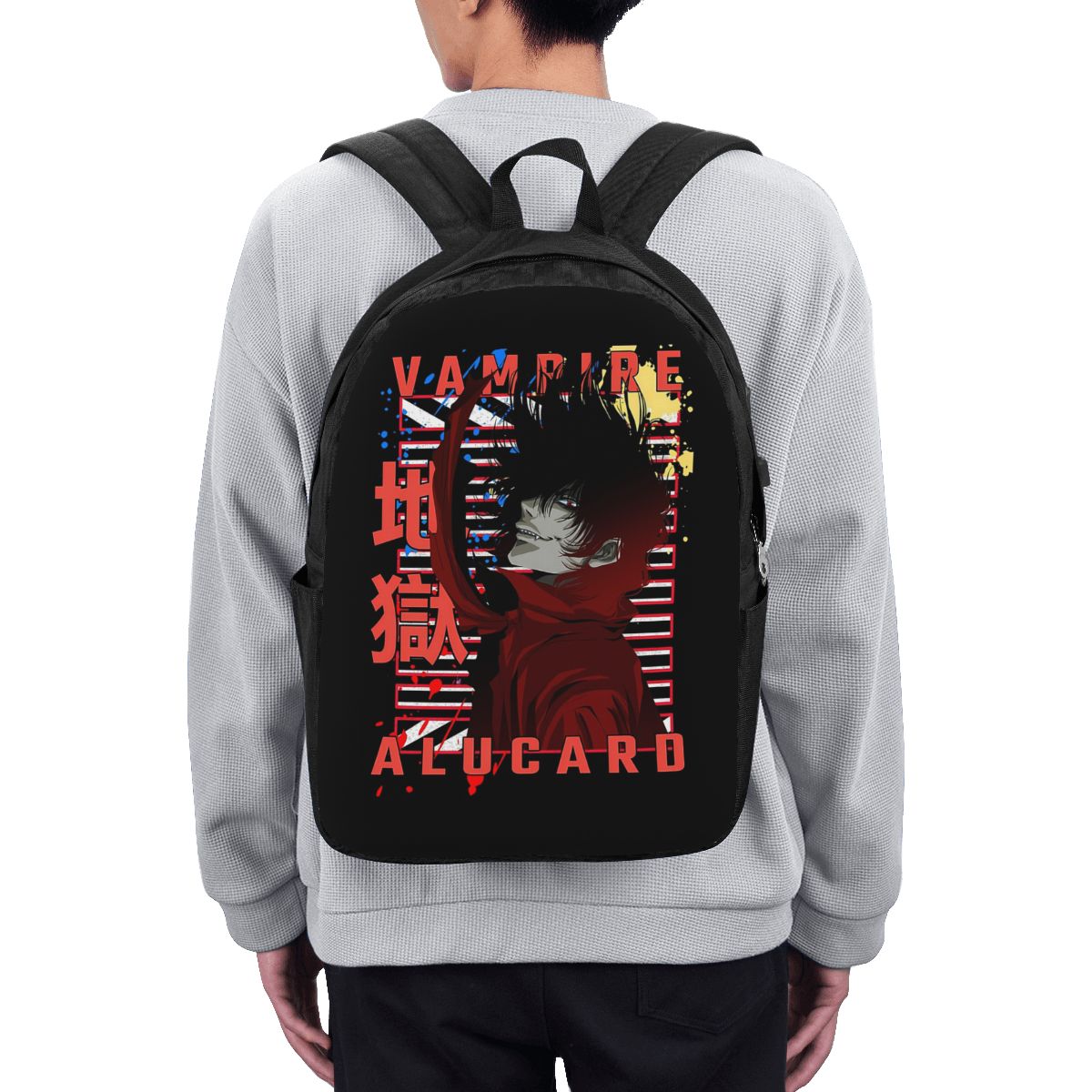 Alucard Hellsing Manga Backpac - Women'S Bags Travel 评论和价格