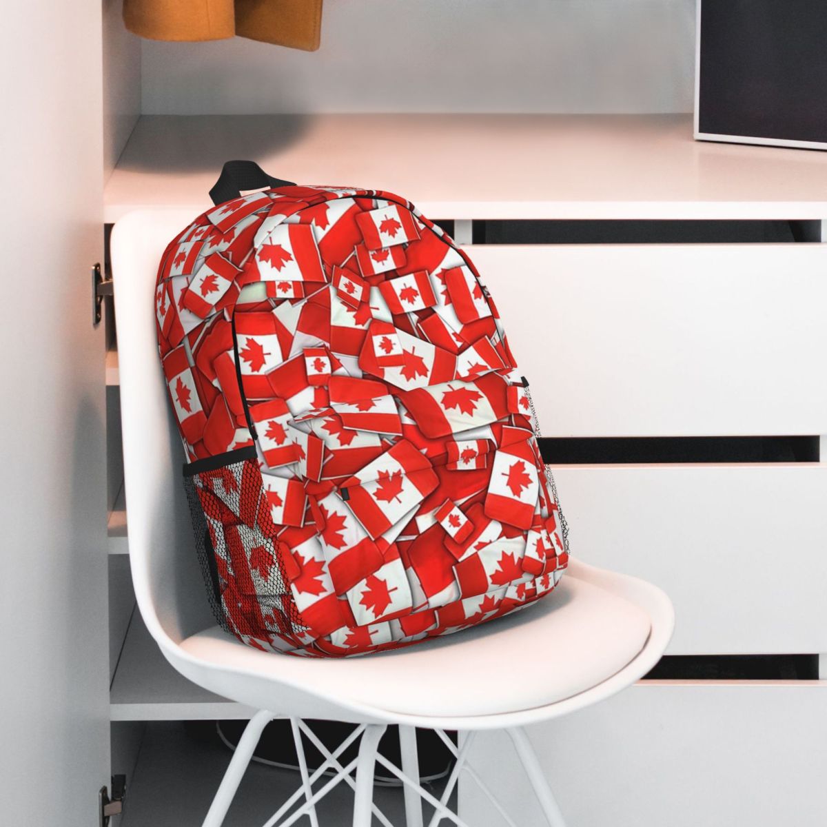 Canada Flag Pattern Backpack H - Women Bags Canada Sale 评论和价格
