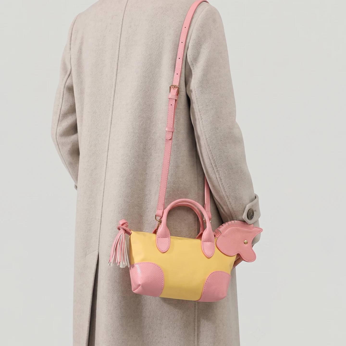 Cute Horse Decor Mini Dumpling - Women Bags Max 评论和价格