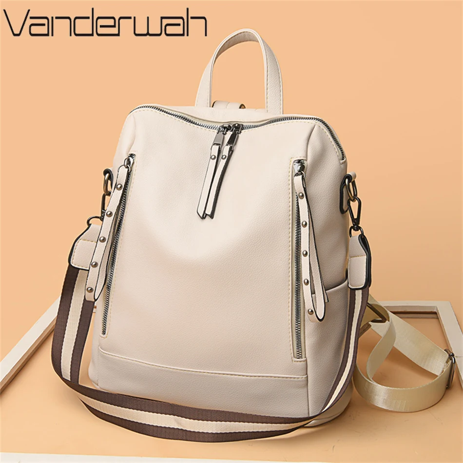 Brand Luxury Backpacks Soft Le - Women Bags Luxury Brands 评论和价格