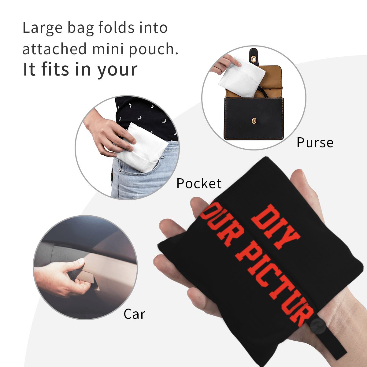 Reusable DIY Your Picture Shop - Women Bags Pictures 评论和价格