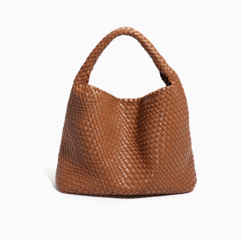 Women Woven Vegan Leather Tote - Women'S Vegan Bags 评论和价格