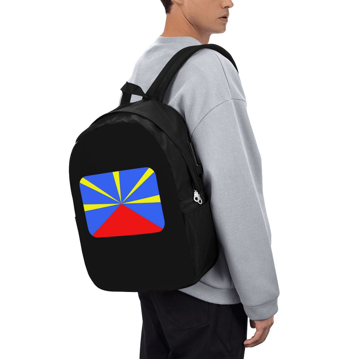 974 Reunion Island Flag Backpa - Women'S Bags Travel 评论和价格