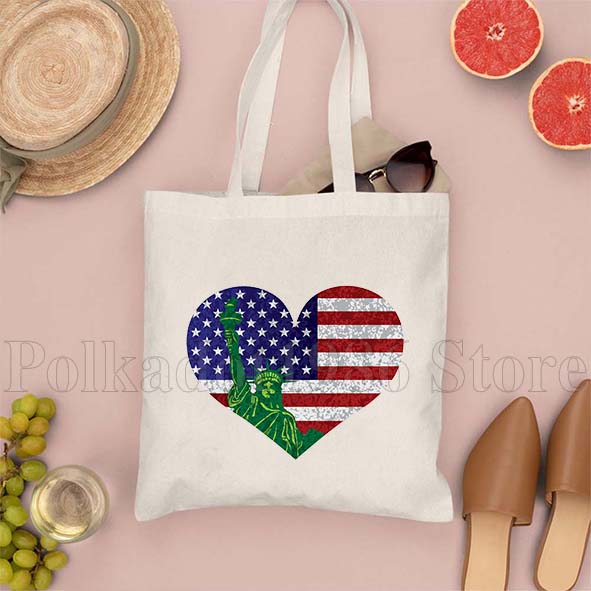 USA American Flag 4th of July  - Women Bags Usa 评论和价格