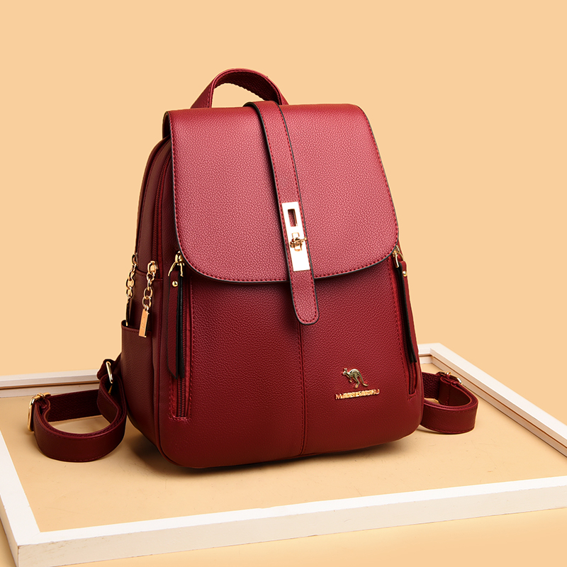 Luxury Women Leather Backpacks - Women'S Vegan Bags 评论和价格