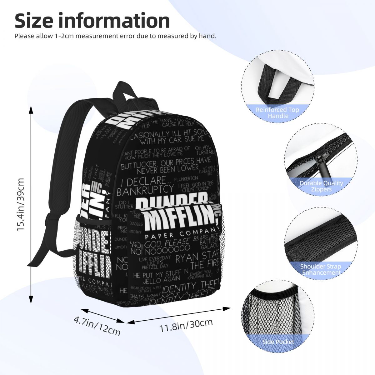 The Office Quotes Dunder Miffl - Women Bags Company 评论和价格