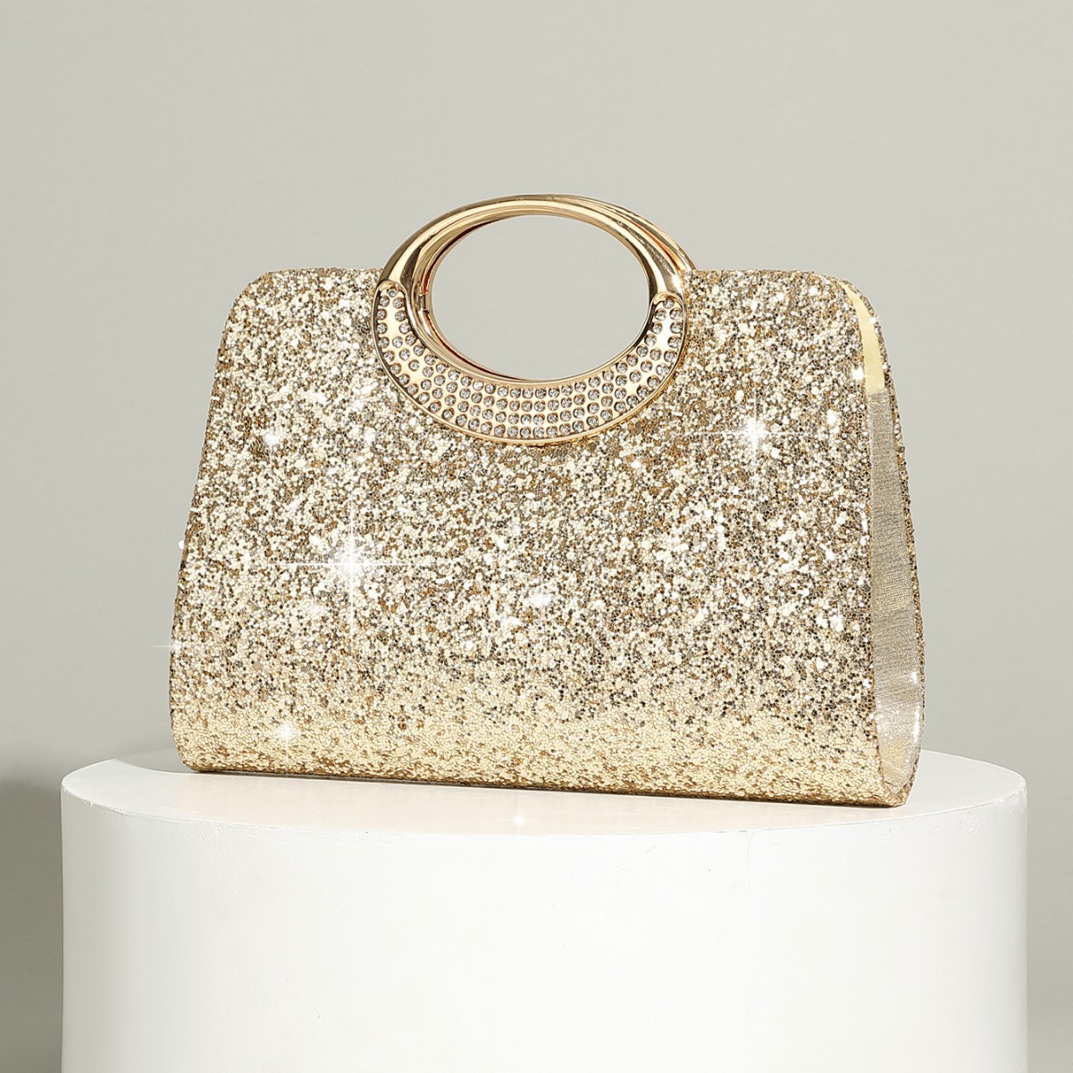 Vintage Big Ring Handbag Textu - Women Bags In Trend 评论和价格
