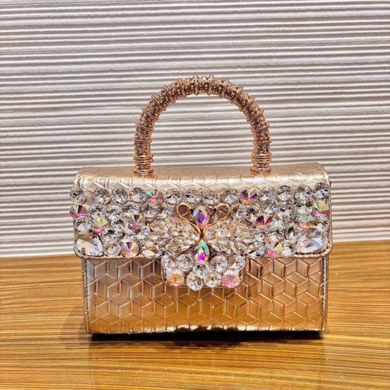 Luxury Glitter Crystal Rhinest - Women'S Vegan Bags 评论和价格