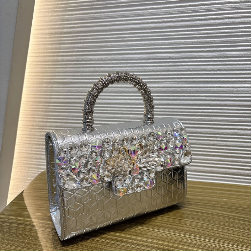 Luxury Glitter Crystal Rhinest - Women'S Vegan Bags 评论和价格