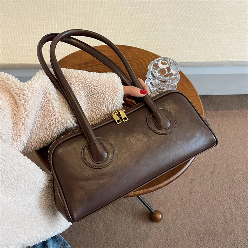 Classic Leather Handbag, Retro - Women'S Vegan Bags 评论和价格