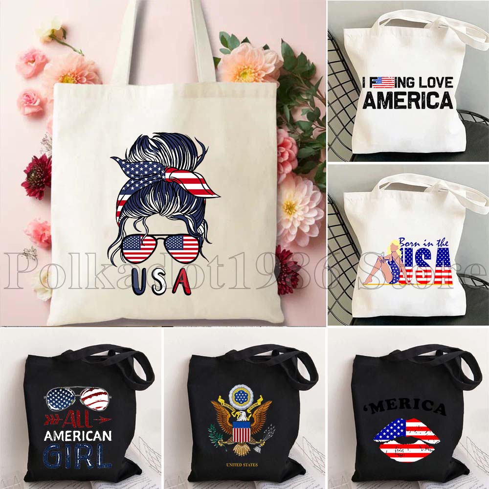 American Flag Patriotic Gift A - Women Bags Usa 评论和价格
