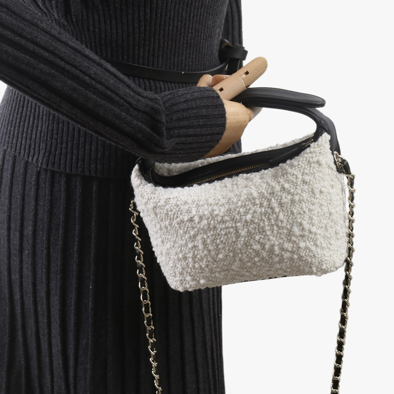 Leather Classic Mini Hobos Bag - Mini Purse Chain 评论和价格