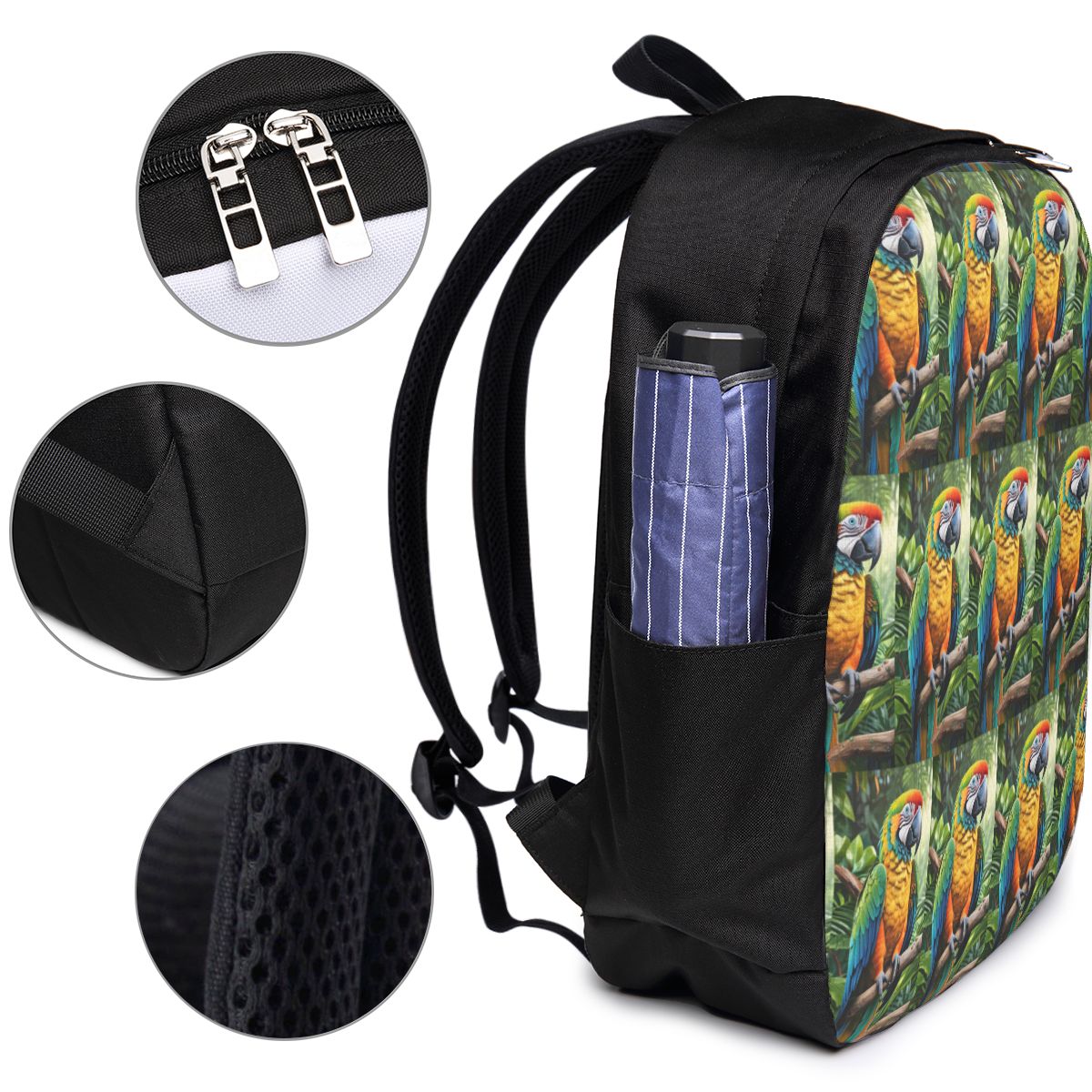 Cute Macaw Parrots Backpack Tr - Women'S Bags Travel 评论和价格