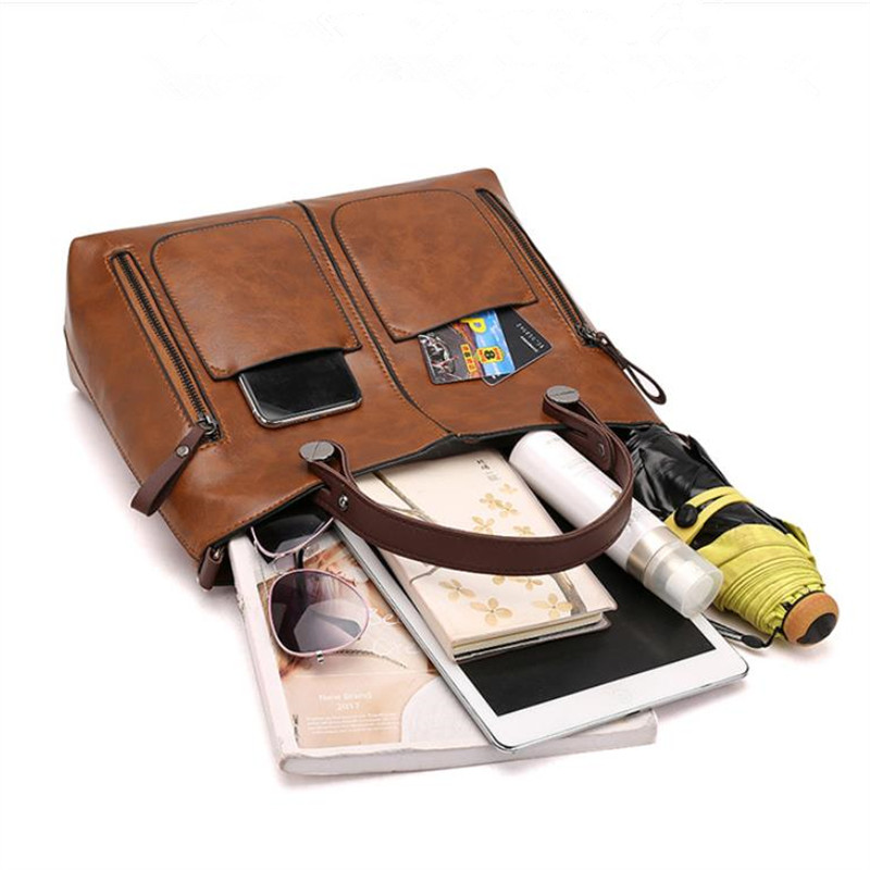 Retro Leather Handbag Shoulder - Women'S Vegan Bags 评论和价格