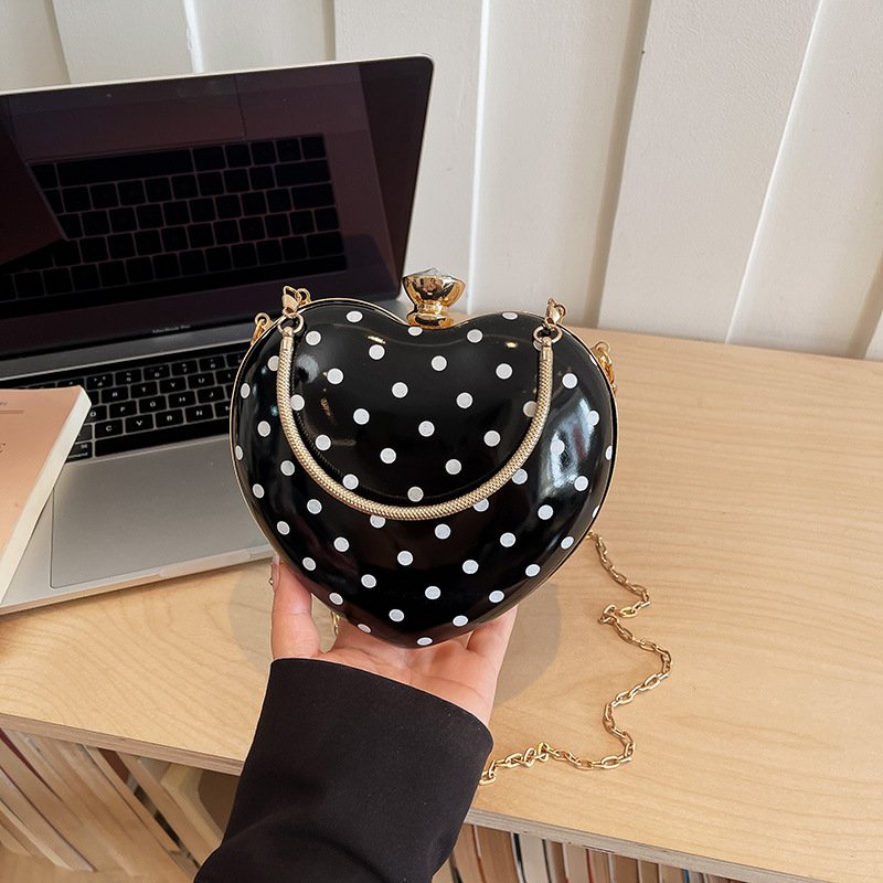 Cute Heart Shape Mini Bags Swe - Mini Purse Chain 评论和价格