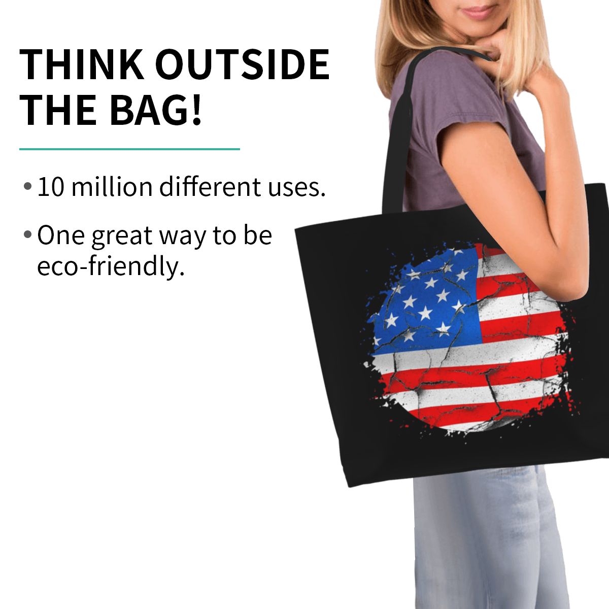 USA America American Flag Shop - Women Bags Usa 评论和价格